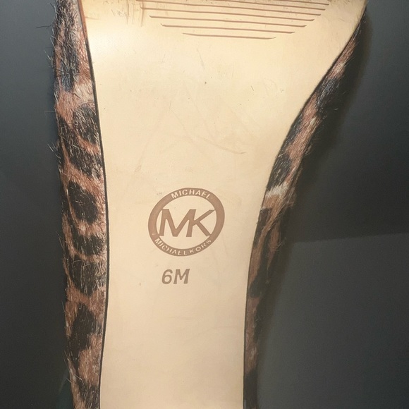 MICHAEL KORS Cheetah CYNTHIA Heels Booties 6M - Picture 11 of 13